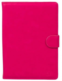 Чехол Riva для планшета 10 1" 3017 искусственная кожа розовый поможет не