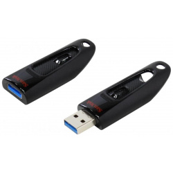Флешка SanDisk Ultra 128Gb (SDCZ48 128G U46) USB3 0 черный SDCZ48 U46 