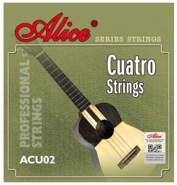 Струны для укулеле сопрано ALICE ACU02 Cuatro DNT 69139 Набор высококачественных