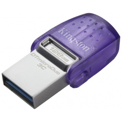 Флешка Kingston 128Gb DTDUO3CG3/128GB USB Type C 3 2 Gen 1/USB 1 