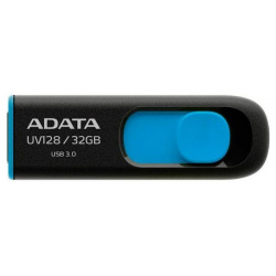 Флешка A Data DashDrive UV128 32Gb USB 3 0 Blue (AUV128 32G RBE) AUV128 RBE 