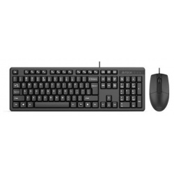 Набор Клавиатура + мышь A4Tech KK 3330S черный USB (BLACK) 