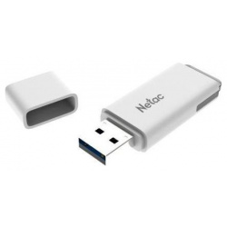 Флешка Netac U185 64Gb  USB3 0 с колпачком пластиковая белая NT03U185N 064G 30WH