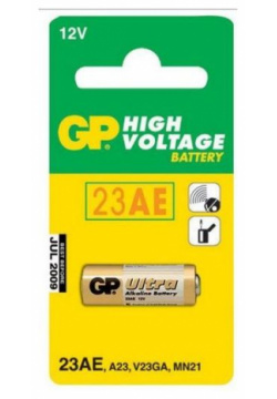 Батарейка GP Ultra Alkaline 23AF MN21 (1шт ) 