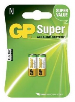 Батарейка GP Super Alkaline 910A LR1 (2шт ) 2CR2 Батарея