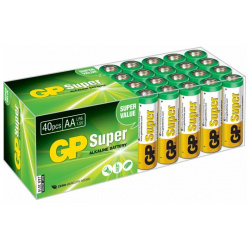 Батарейка GP Super Alkaline 15A LR6 AA (40шт ) B40 