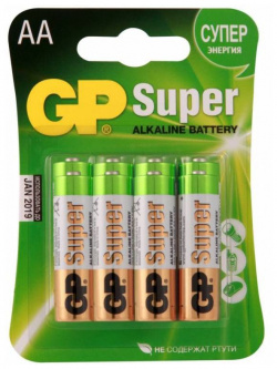 Батарейка GP Super Alkaline 15A LR6 AA (8шт ) CR8 Батарея