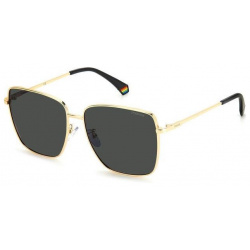 Солнцезащитные очки POLAROID 6164/G/S GOLD BLCK (204319RHL59M9) 