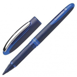 Ручка роллер SCHNEIDER One Business  СИНЯЯ корпус темно синий узел 0 8 мм линия письма 6 183003