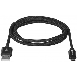Кабель Defender USB08 03T USB  microUSB 1м (87802) Black 87802