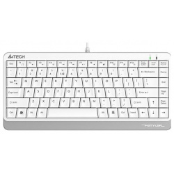 Клавиатура A4Tech Fstyler FKS11 белый/серый WHITE 