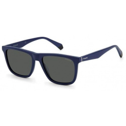 Солнцезащитные очки POLAROID 2102/S/X MTT BLUE (203424FLL55M9) 