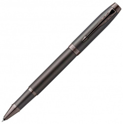 Ручка роллер Parker IM Monochrome T328 (CW2172960) Bronze PVD F черн  подар кор сменный стержень 1стерж кругл телескопич корпус 1цв CW2172960
