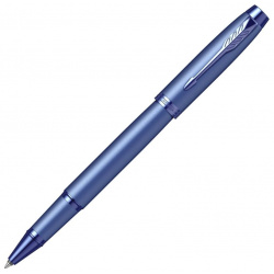 Ручка роллер Parker IM Monochrome T328 (CW2172965) Blue PVD F черн  подар кор сменный стержень 1стерж кругл телескопич корпус 1цв CW2172965