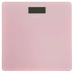 Весы напольные электронные Scarlett SC BS33E041 розовый 