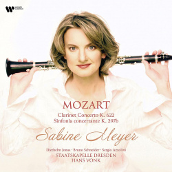 Виниловая Пластинка Sabine Meyer  Staatskapelle Dresden Hans Vonk Mozart: Clarinet Concerto K622/Sinfonia Concertante K297B (0190296267994) Warner Music Classic
