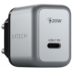 Сетевое зарядное устройство Satechi 20W USB C PD Wall Charger серый космос 
