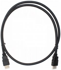 Кабель аудио видео Cactus CS HDMI 1 4 (m)/HDMI (m) 1м  Позолоченные контакты черный