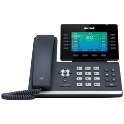 VoIP телефон Yealink SIP T54W черный 