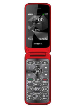 Мобильный телефон teXet TM 408 Red 