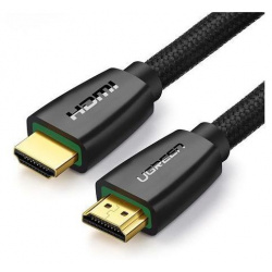 Кабель UGREEN HD118 (40411) HDMI Male To Cable With Braid  3 м черный