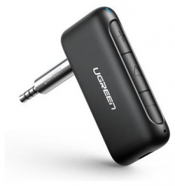 Аудио ресивер UGREEN CM276 (70303) Car&Home Bluetooth 5 0 Receiver Audio Adapter черный 