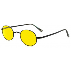 Солнцезащитные очки Унисекс JOHN LENNON WHEELS MATT BLACK/YELLOWJLN 2000000025063 