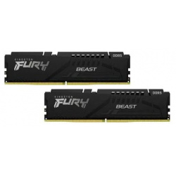 Память оперативная DDR5 Kingston FURY Beast Black EXPO CL36 32Gb PC41600  5200Mhz (KF552C36BBEK2 32) KF552C36BBEK2 32