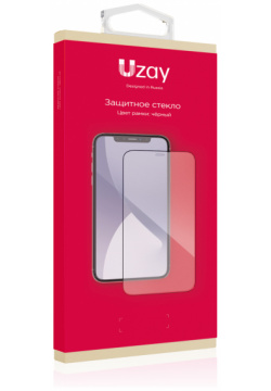 Стекло 3D защитное Uzay для Xiaomi 12/12X олеофобное  с черной рамкой UZ X3D 12X