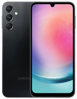 Смартфон Samsung Galaxy A24 4/128Gb (SM A245FZKUCAU) Black SM A245FZKUCAU С