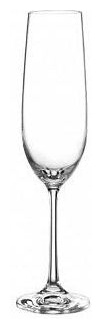 Набор бокалов для шампанского VIOLA 6шт 190мл CRYSTALEX CR190104V 