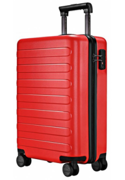 Чемодан NINETYGO Rhine Luggage  28" ( розово+красный)