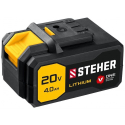 Аккумуляторная батарея (V1 20 4) STEHER V1  В 4 0 А·ч Аккумулятор