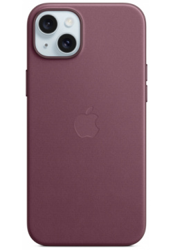 Чехол оригинальный Apple для Iphone 15 Plus Woven Case  Mulberry MT4A3