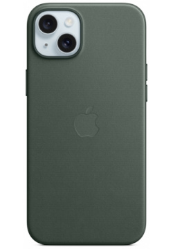 Чехол оригинальный Apple для Iphone 15 Plus Woven Case  Ever Green MT4F3