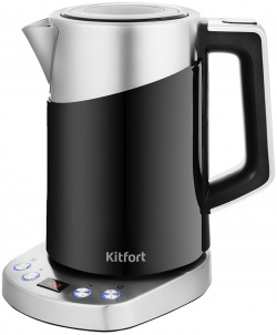 Чайник электрический Kitfort КТ 660 2 черный хорошее состояние 