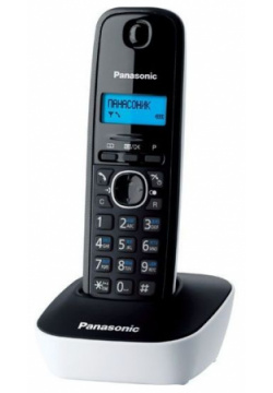 Радиотелефон Panasonic KX TG1611RUW белый 