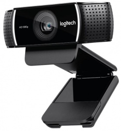 Веб камера Logitech C922 Pro Stream черный 960 001088 