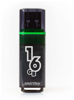 Флешка SmartBuy Glossy series USB 16GB Dark Grey SB16GBGS DG 