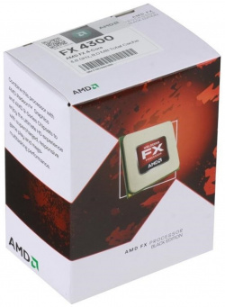 Процессор AMD FX 4300 AM3+ FD4300WMHKSBX BOX 