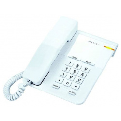 Телефон проводной Alcatel T22 White ATL1408409 Повторный набор последнего номера