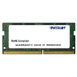 Оперативная память Patriot 8Gb DDR4 SO DIMM (PSD48G240081S) PSD48G240081S О