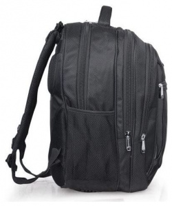 Рюкзак BRAUBERG Relax 3  35 л размер 46х35х25 см ткань черный 224455