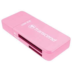 Карт ридер Transcend All in1 Multi Card Reader (TS RDF5R) Pink TS RDF5R 