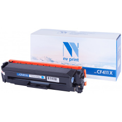 Картридж NV Print CF411X Cyan для Нewlett Packard LaserJet Color Pro M377dw/M452nw/M452dn/M477fdn/M477fdw/M477fnw (5000k) CF411XC 