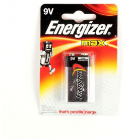 Батарейка Energizer Max 6LR61 9V блистер 1шт  7638900410297