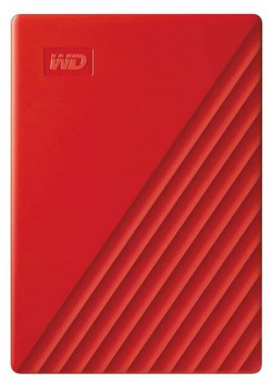 Внешний HDD WD My Passport 4Tb Red (WDBPKJ0040BRD WESN) WDBPKJ0040BRD WESN 