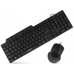 Набор клавиатура+мышь Crown CMMK 520B CM000001539 Дизайн клавиатуры и мыши
