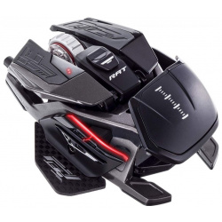 Игровая мышь Mad Catz R A T  PRO X3 чёрная (PMW3389 Omron USB 10 кнопок 16000 dpi RGB подсветка) MR05DCINBL001 0