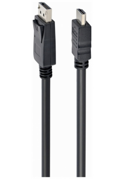 Кабель Gembird Cablexpert DisplayPort to HDMI 20M/19M 7 5m Black CC DP 